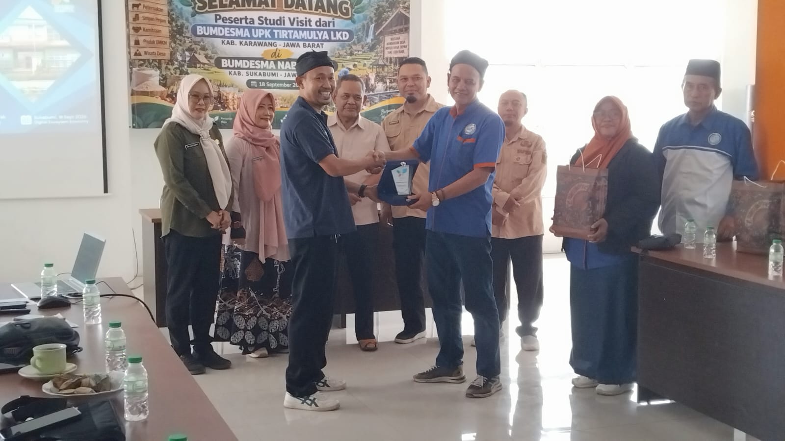 BUMDesma Nabiya LKD Kembali Terima Kunjungan Studi Visit, Kali Ini dari BUMDesma UPK Tirtamulya LKD Kabupaten Karawang
